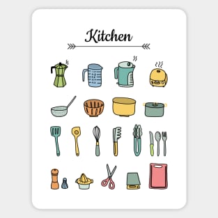 Colorful kitchen tools Magnet